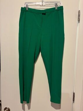 Topshop Green Tailored Women's Pants